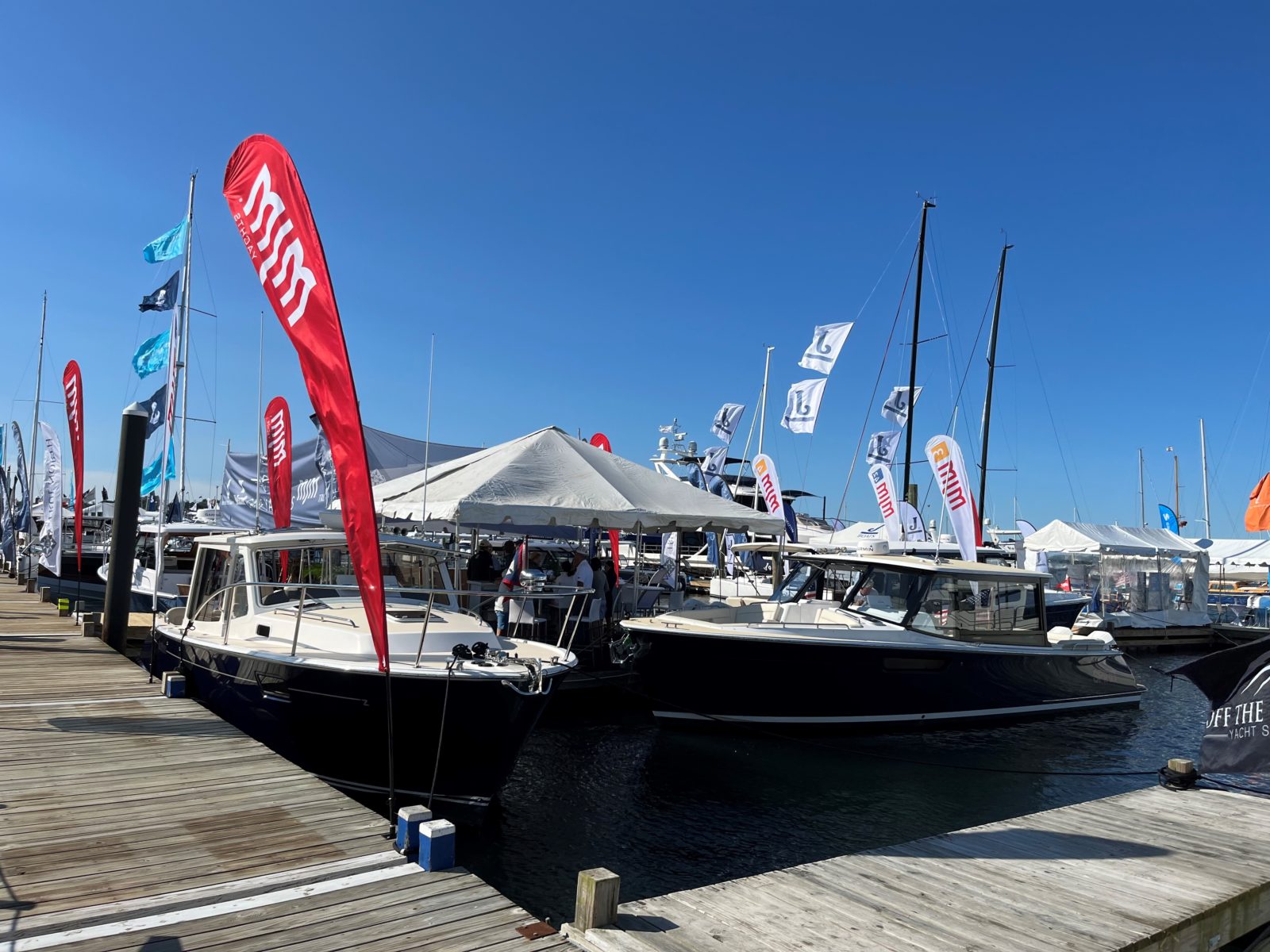 The 2022 Newport Boat Show is Open! DiMillo's Yacht Sales