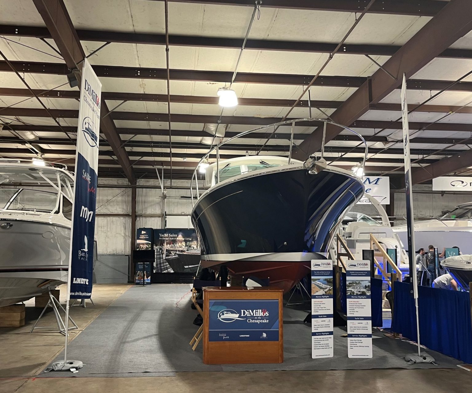 Chesapeake Bay Boat Show Sneak Peek DiMillo's Yacht Sales