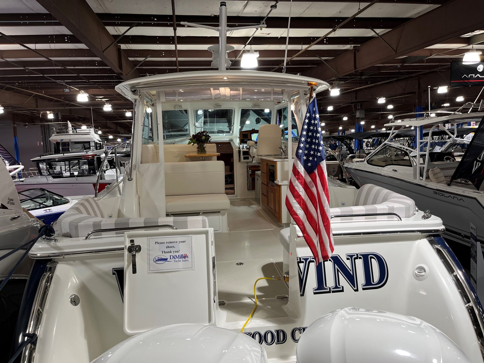 Chesapeake Bay Boat Show is OPEN! DiMillo's Yacht Sales